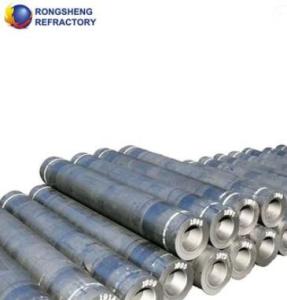 China China Manufacturer High Carbon Graphite EleDiameter 500mm UHP Graphite Electrode For Refining Furnace factory