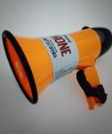 IPX4 Waterproof Plastic Cheer Horn Speaker Outdoor Red Plastic Megaphone 85dB