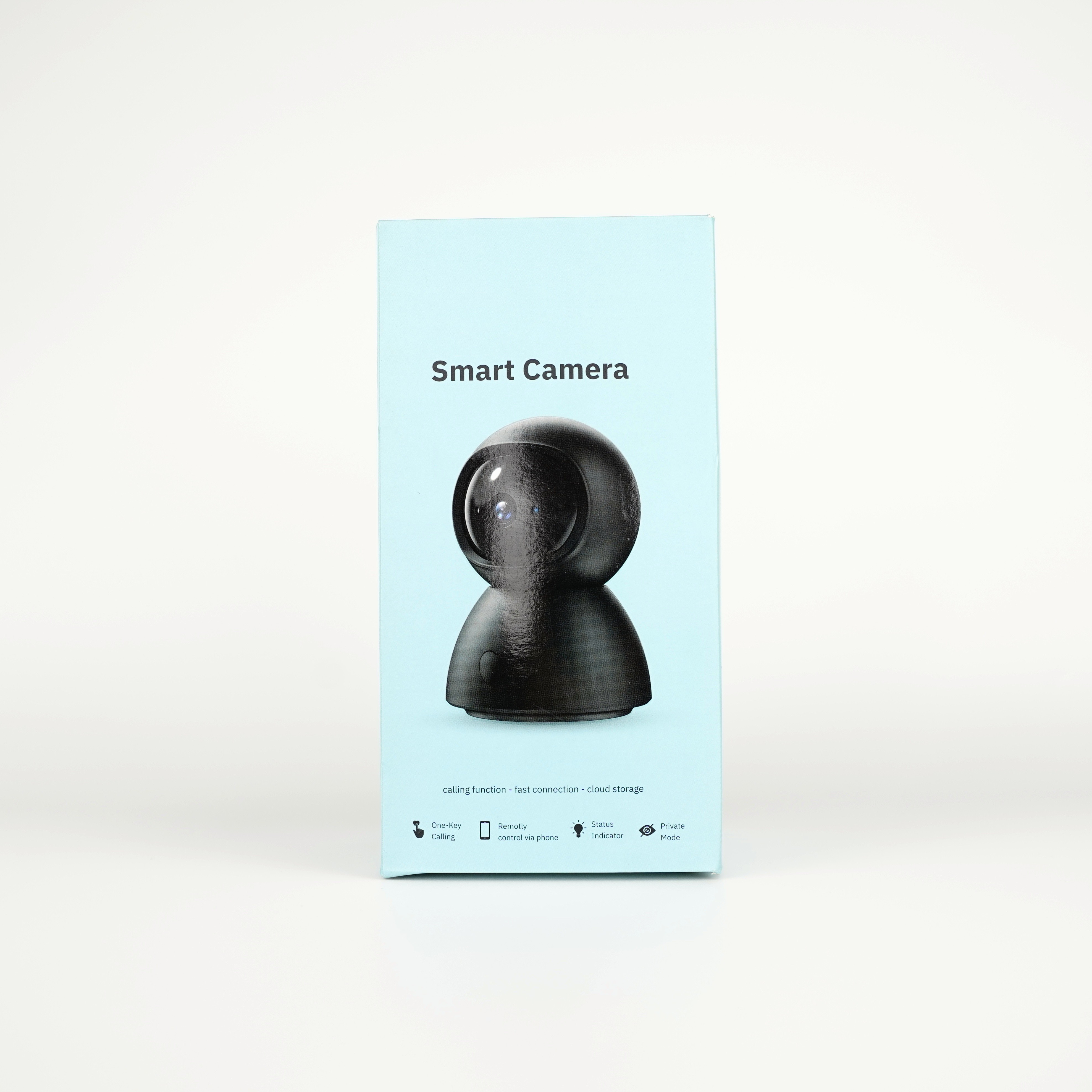 Customized Recyclable Folding Paper Box For Home Security Camera Packaging Box