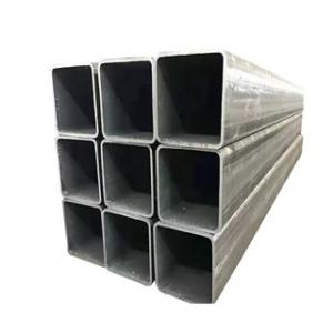 China Steel Pipes Quare Hollow Section Steel Pipe Welded Black Steel Carbon Steel Pipe Round And Squara ERW Steel Pipe factory