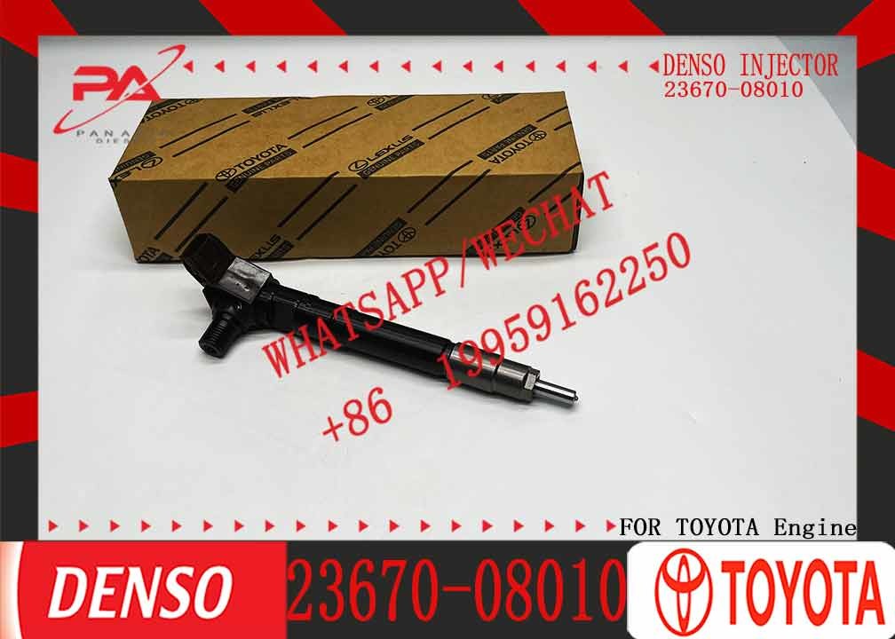 New Common Rail Fuel Injector 23670-0E060 23670-08010 23670-09460 23670-08020 295700-0550 23670-0E070 for Denso 1GD-FTV