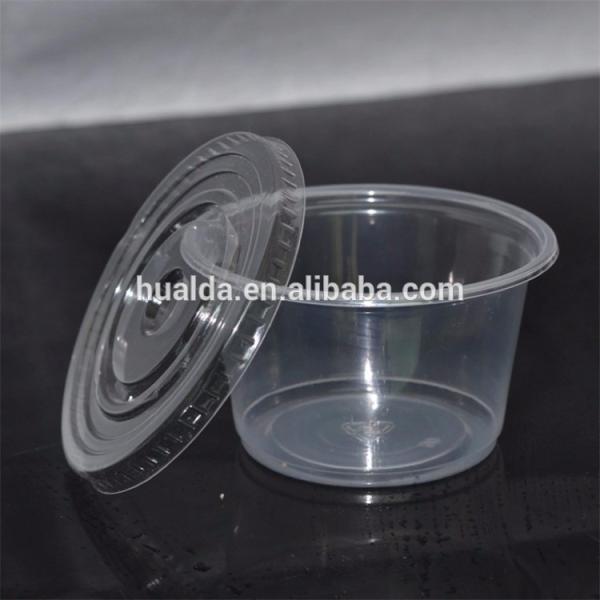 Mini eco-friendly pp transparent plastic disposable sauce cup with lid cover