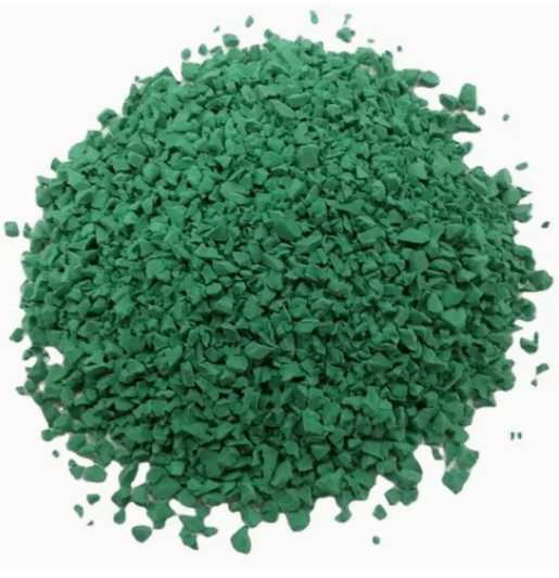 SBR Resin Pellet Anti Slip Tyre Rubber Crumb Multi Size For Home Garden