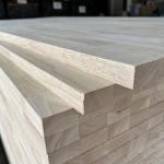 Recycled Rubber Wood Finger Joint Board Mildewproof Durable For Furniture