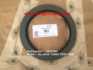China 29537887 FRICTION PLATE ALLISON TRANSMISSION TEREX TRUCK HAULER TR35A 3305 factory