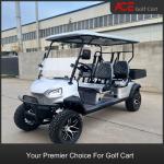 Electric Motor Driven Sightseeing Golf Cart Buggy 8 Hours Charging Time