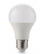 LED bulb LIGHT A60 13w 90lm/w plastic cover aluminum 110/220v bright indoor