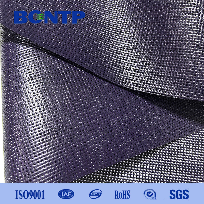 1000D PVC Coated see through polyester mesh fabric anti-uv high strength
