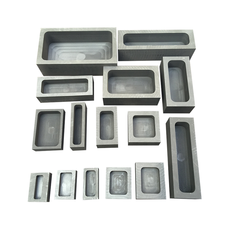 Custom Graphite Ingot Molds for High Pure Materials Casting of Gold and Diamonds