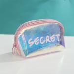 Travel Transparent Waterproof Holographic Clear TPU Makeup Wash Bags