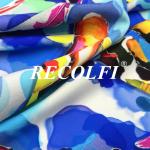 Pet Bottle Unifi Activewear Recycled Plastic Polyester Fabric With Good Skin