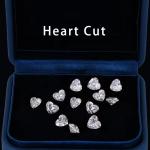 0.8-3.3mm Round Brilliant Cut Man Made Diamond Moissanite DEF VVS VS Lab Grown