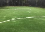 Landscaping S Shape 50mm Football Field Artificial Turf