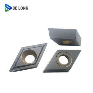 DCMT070204 DCMT070208 MV High hardness Tungsten Carbide Inserts For Quenching