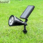 IP65 Waterproof Outdoor Solar Security Lights 1W LED Garden Spotlights​