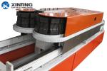 PE 50mm Plastic Round / Flat Corrugated Pipe Production Line Anti Leakage