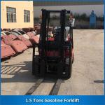 1.5 Tons Gasoline Forklift 1500KG Gasoline Powered Forklift