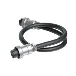 IP68 Waterproof Power Cable Connector Female Head M19 Wiring Harness