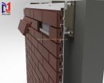 Terracotta Brick Fixing System with Waterproof board