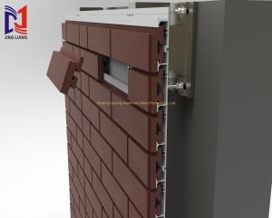 China Terracotta Brick Fixing System with Waterproof board factory