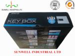 Multi Color Custom Printed Corrugated Boxes , Glossy Finish Recycled Packaging