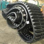 500x100x62 Large Dumper Rubber Track with Less Ground Damage Rubber Track