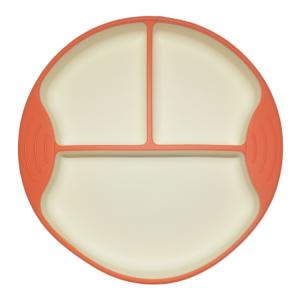 China 2-6 Months Cartoon Design Baby Silicone Products Plate Safe Soft For Infants / Toddlers factory