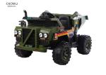 App Control 12v Dump Truck Toy Ride On ASTM F963 2 Seater Red Engineering