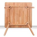 Modern Dinning Table and Chair Cover Set for Solid Wood Furniture in Natural or