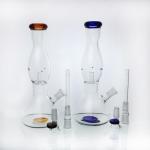 10'' Thick Glass Water Pipe Heady Bubbler Oil Rig Bong 14mm Joint