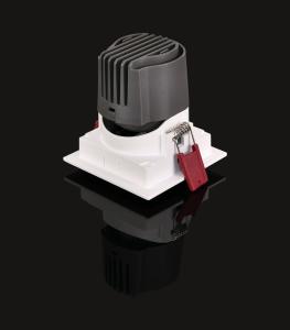 China ROHS 3-5W LED Square Bathroom Spotlights 3000K 4000K For Living Room factory