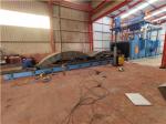 Cleaning Width 1500mm Steel Shot Blasting Machine Deflashing Peening Burnishing