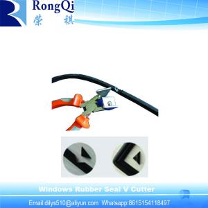 China Plastic Door Window Rubber Seal V Cutter factory