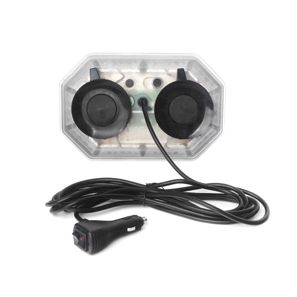 Magnetic Rotating Warning LED Emergency Strobe Lights For Vehicles Rechargeable
