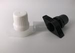 Diameter 9.6mm Matetrial PE White Color Plastic Spout Cap For Jelly Bag