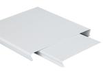 Building Decorated Suspended Aluminium Strip Ceiling , Interior Metal False