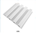 4m 5.8m Splitting Prevention WPC Wall Panel Outdoor White Composite Privacy