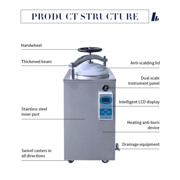 Mushroom Growing Steam Autoclave Sterilizer Equipment 50Hz For Cultivation 150L