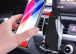 Auto Clamping Smart Sensor 10W 15W QI Wireless Car Charger