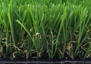 China Kids Playing 30MM Outdoor Artificial Grass Carpet , Fake Garden Grass factory