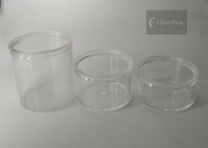 China Safety Small Round Plastic Containers With Sealing Film , 1.6 Mm Thickness factory