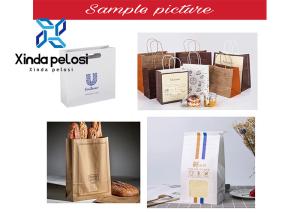 China V Bottom Kraft Food Paper Bag Making Machine Fully Automated factory