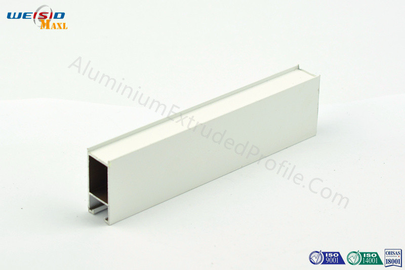 China White Powder Coating Aluminium Profiles / Aluminum Structural Shapes factory