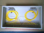 2U Rack Patch Panel Metal FC ST , 48 Ports Fiber Optic Patch Panel 19” ODF Fully