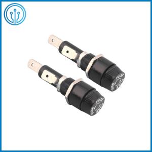 China PCB Panel Mount AC Fuse Holder R3-14 For 6.32x32mm Cartridge Fuse 10A 250V factory