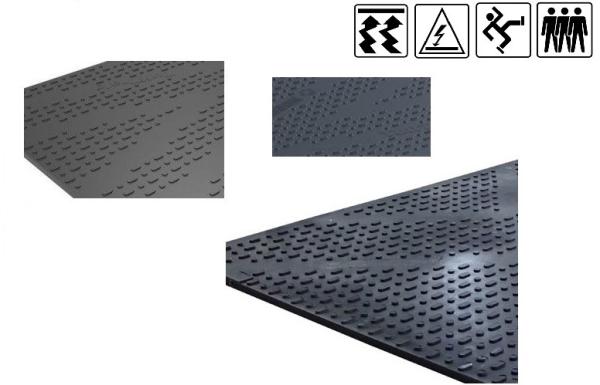 Heavy Equipment Access Ground Protection Mat For Temporary Roadways And Work