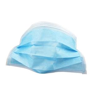 China Antibacterial Disposable Face Mask , Breathable 3 Ply Non Woven Face Mask factory
