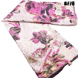 China Latest African Brocade Fabric Jacquard Damask Design Brocade Jacquard Fabric High Quality For Party Wedding Dress factory