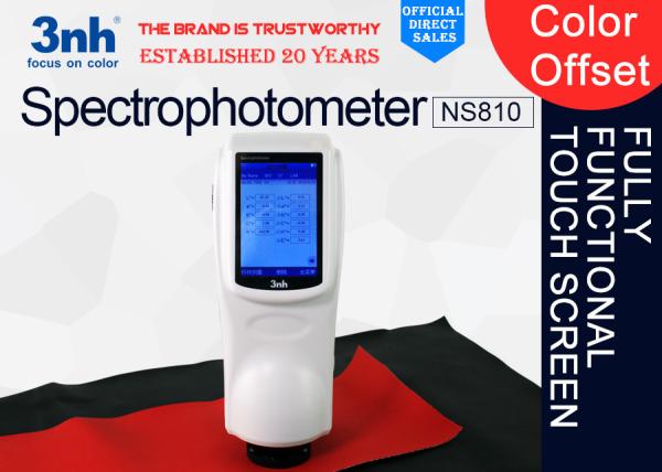 NS810 Digital Paint Color Matching Spectrophotometer Powder Coatings Particles