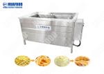 Peanut / Potato Chips Automatic Fryer Machine 9KW 304 Stainless Steel Material